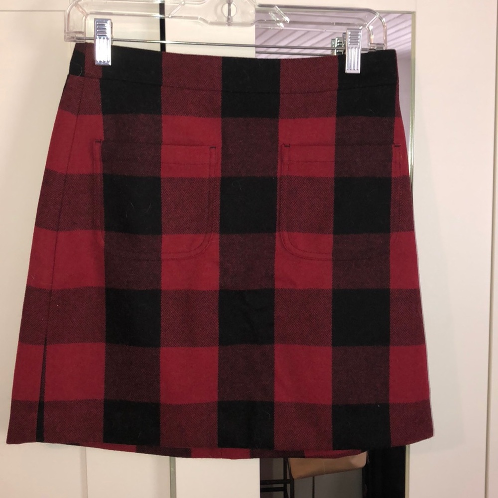 JCrew Plaid Skirt